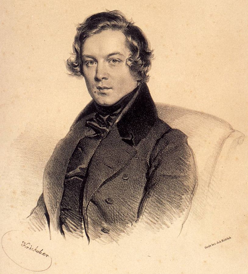 Robert Schumann (1810-1856) in 1839