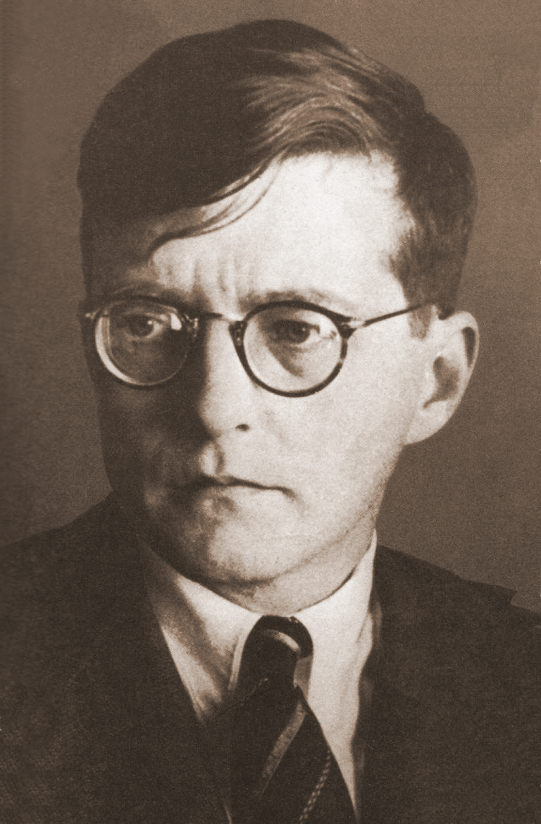 dmitri shostakovich smiling