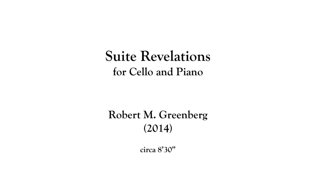 Suite Revelation