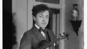 Jascha Heifetz in 1917