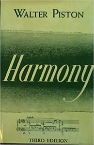 Walter Piston, Harmony, third edition, published in 1969