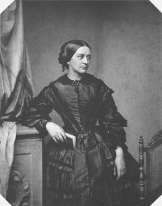 Clara Schumann in 1857, age 38