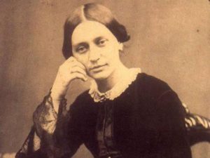 Clara Schumann in late 1854