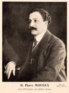 Pierre Monteux in 1912