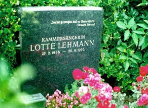 Lotte Lehmann’s tombstone