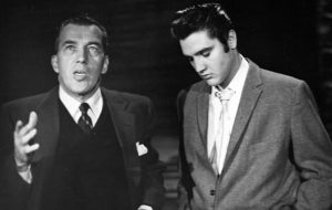 Elvis Presley and Ed Sullivan