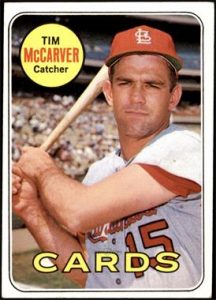 Tim McCarver (b. 1941) in 1969