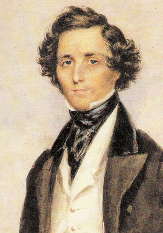 Felix Mendelssohn in 1829