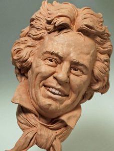 Smiling Beethoven Bust