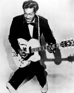 Chuck Berry (1926-2017) in 1957