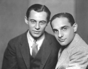 Richard Rodgers and Lorenz Hart circa 1930