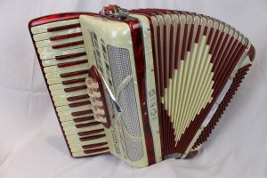 A very snazzy modern accordion