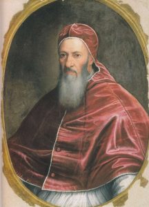 Pope Julius III, pope from 1550-1555