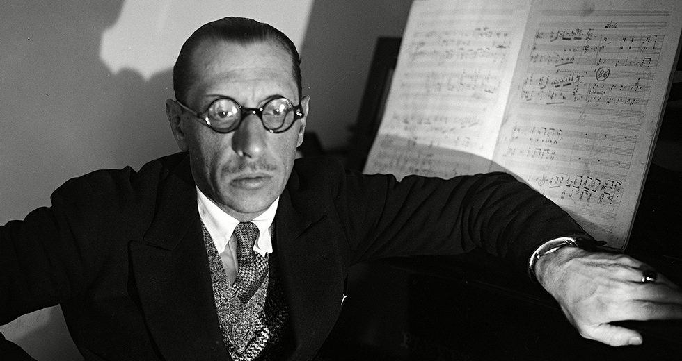 Igor Stravinsky in 1929, age 47