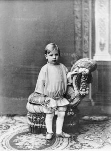 Stravinsky in 1884, age 3