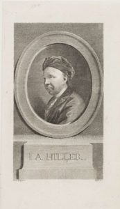 Johann Adam Hiller in 1775