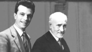 Cantelli and Toscanini, circa 1950