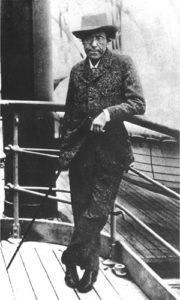 Gustav Mahler returning to Europe from New York, April 1911