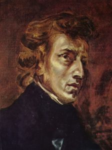 Frédéric Chopin (1810-1849) in 1838, by his friend Eugène Delacroix