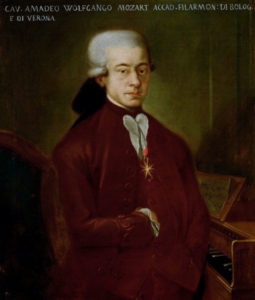 Wolfgang Mozart (1756-1791) in 1777