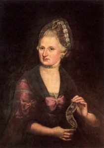 Anna Maria Pertl Mozart circa 1775