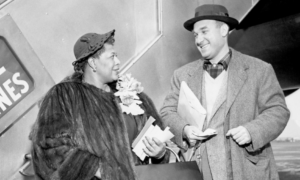 Ella Fitzgerald and Norman Granz circa 1955