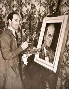 Gershwin, Arnold Schoenberg, circa 1936/37; collection of the Smithsonian Institution, the painting hangs today in the Library of Congress in Washington, D.C.