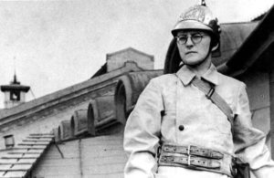 Shostakovich in his fireman’s outfit