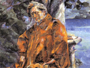 Portrait of Busoni by Umberto Boccioni, 1916