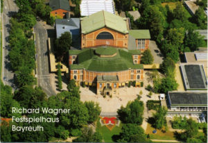 Richard Wagner’s “Festival Theater” in Bayreuth