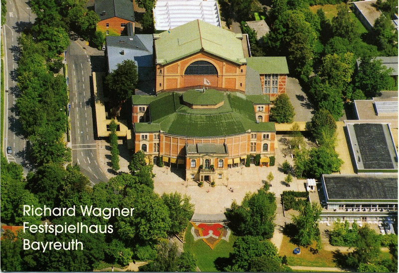 Richard Wagner’s “Festival Theater” in Bayreuth