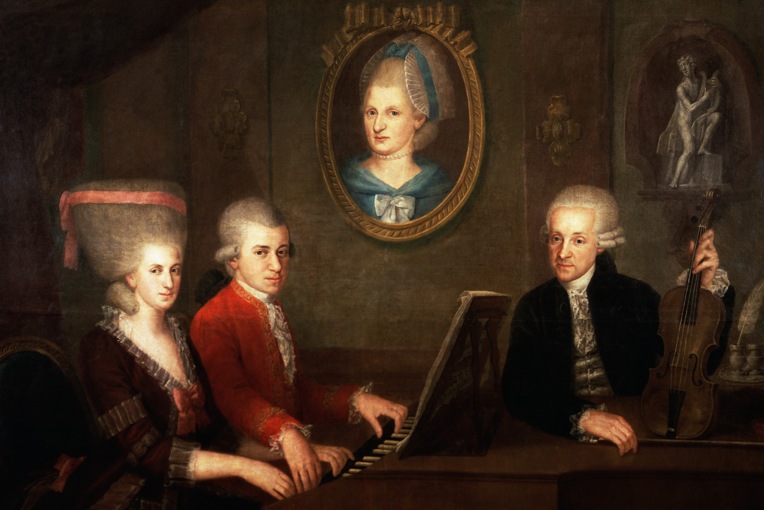 The Mozart Family in 1780