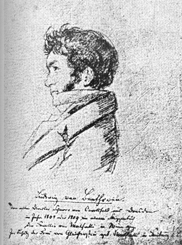 Ludwig van Beethoven in 1808