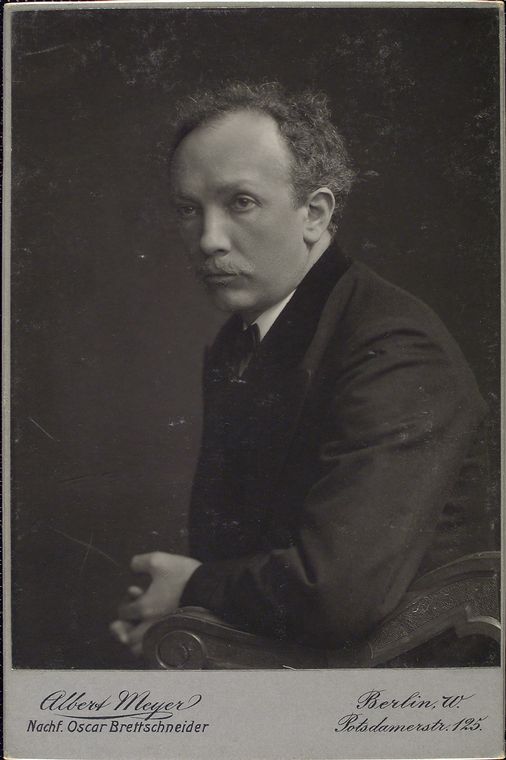 Richard Strauss (1864-1949) in 1911