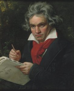 Ludwig van Beethoven (1770-1827) by Joseph Karl Stiele