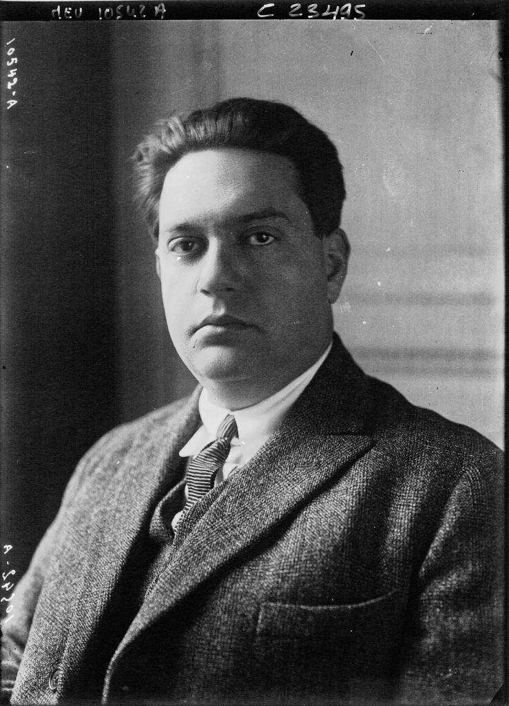 Darius Milhaud in 1923