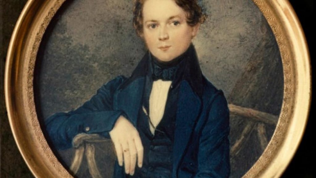 Robert Schumann in 1826, at the age of 16