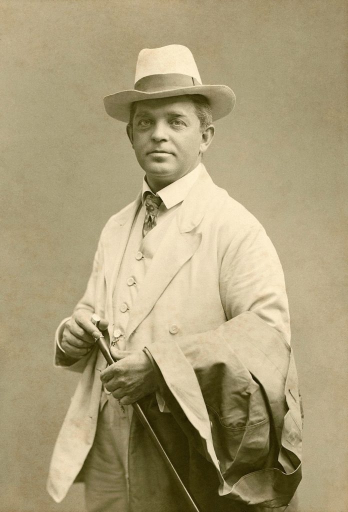 Carl Nielsen in 1908, at the aged of 43