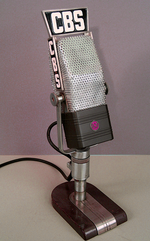 The RCA 44-BX ribbon microphone, introduced in 1932