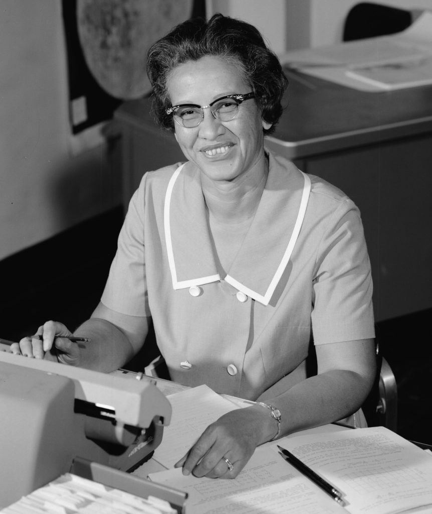 Dr. Katherine Johnson (1918-2020) in 1966