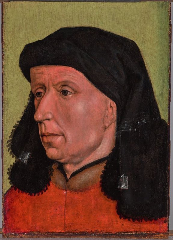 Anonymous portrait believed to be that of Johannes Ockeghem (circa 1410-1497)