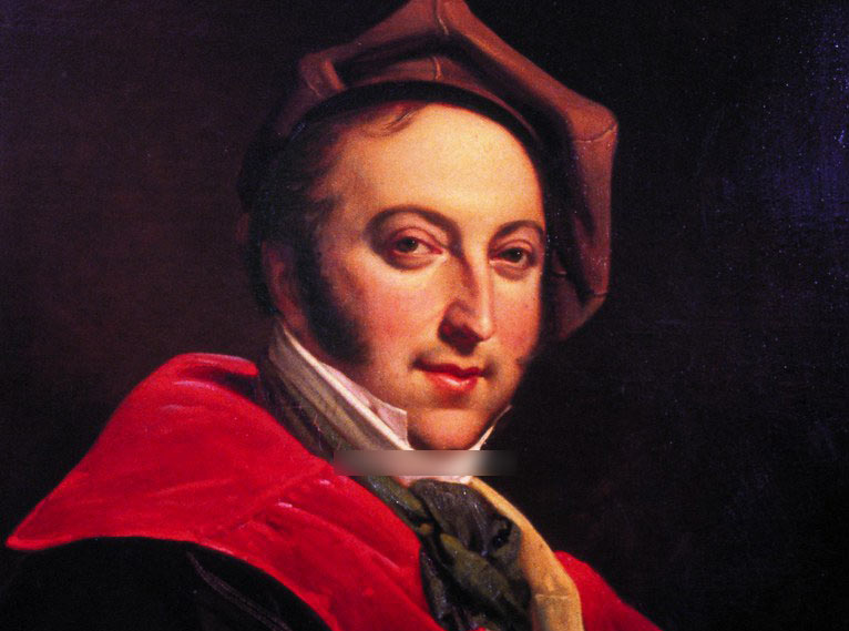 Gioachino Rossini (1792-1868) in 1820