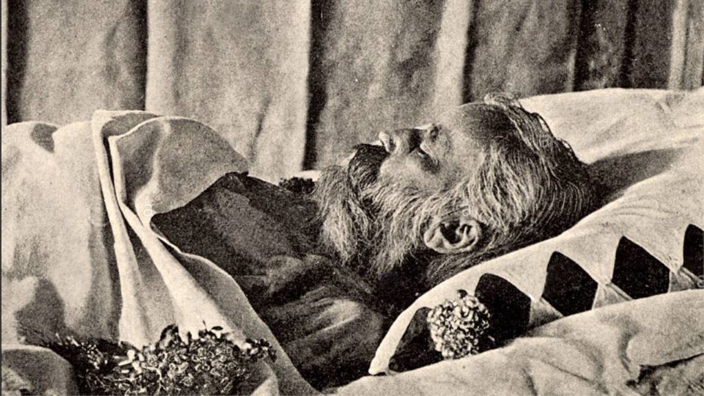 Johannes Brahms on his deathbed, April 1897