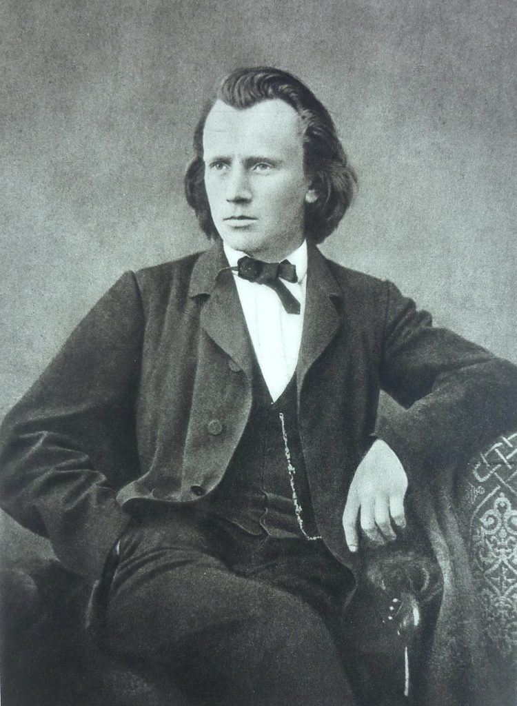 Johannes Brahms (1833-1897) in 1866