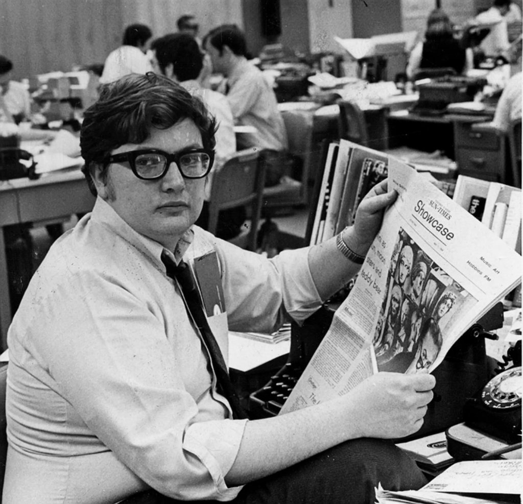 Roger Ebert (1942-2013) in 1969