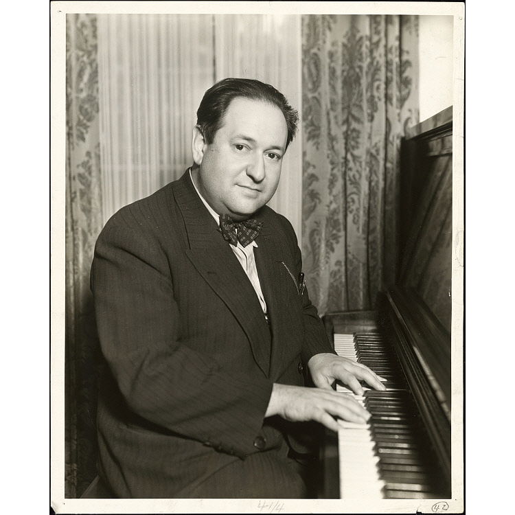 Erich Wolfgang Korngold (1893-1957) in 1934