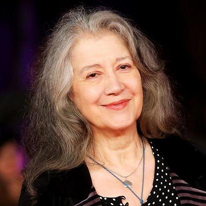 Martha Argerich (born 1941) in 2015