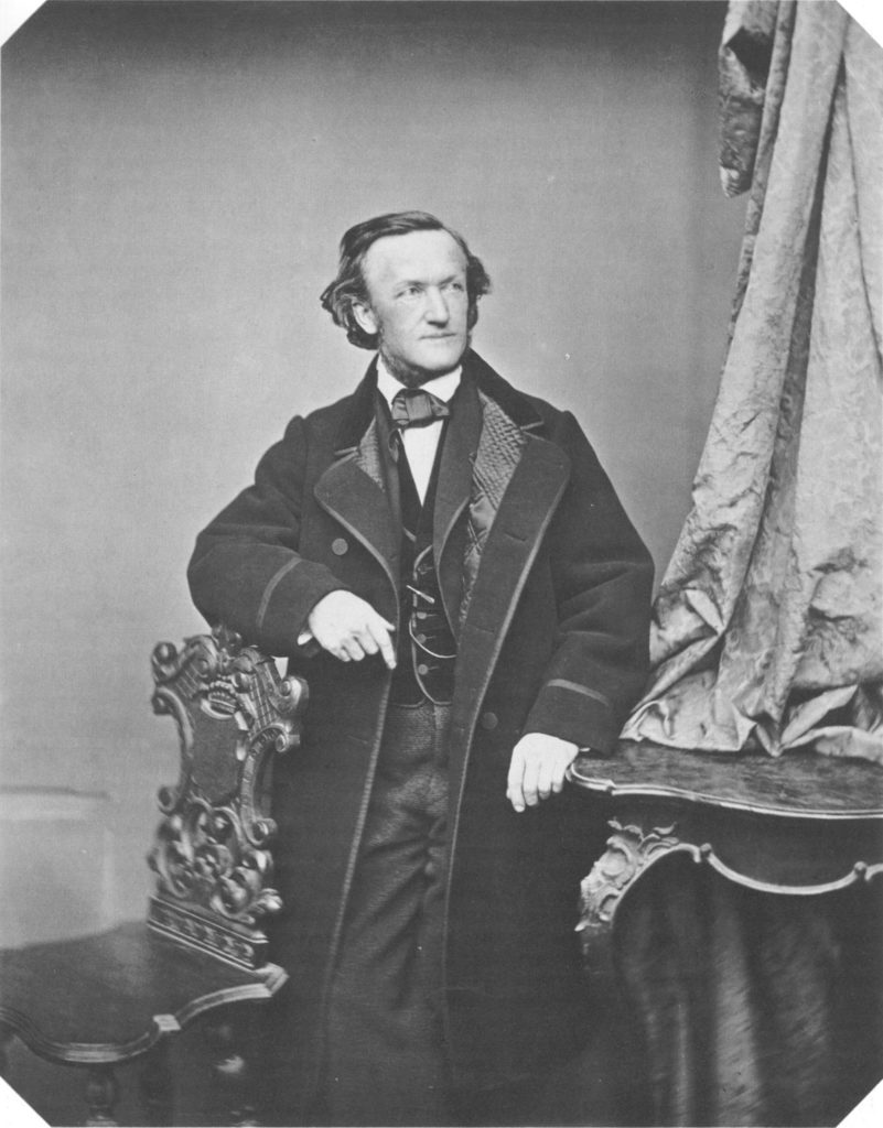 Richard Wagner (1813-1883) in 1860