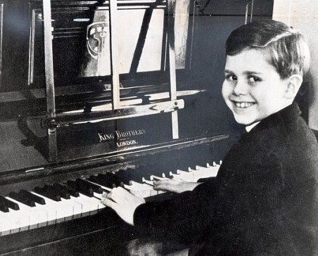 Reggie Dwight (a.k.a. Elton John] in 1955